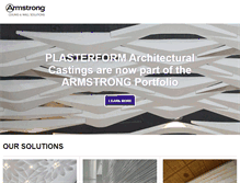 Tablet Screenshot of plasterform.com